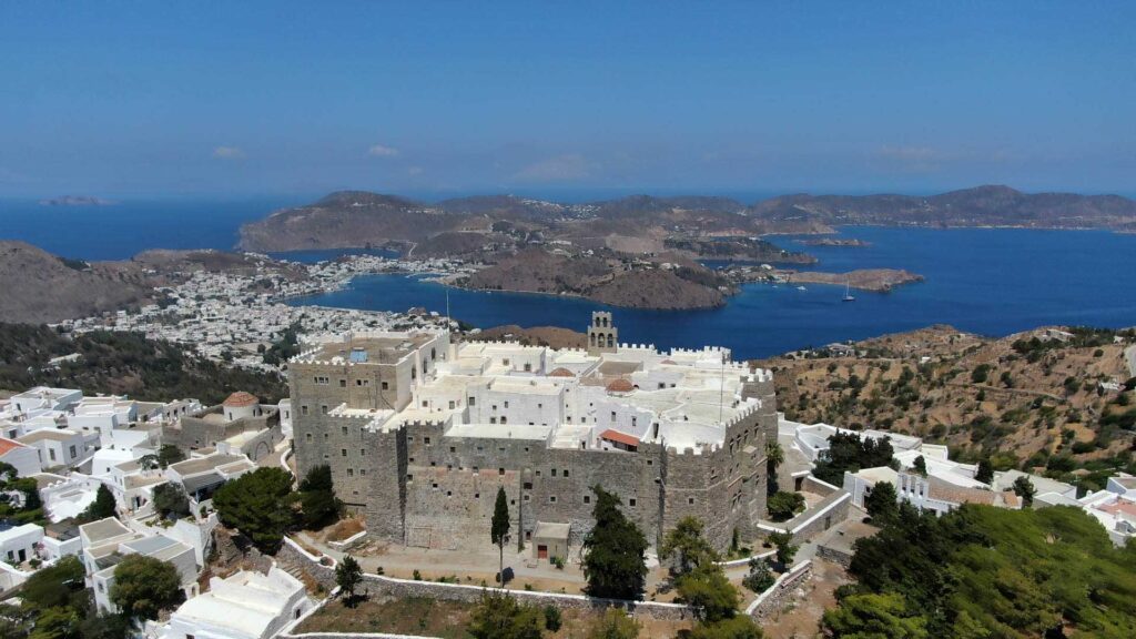 Castle on Greek island