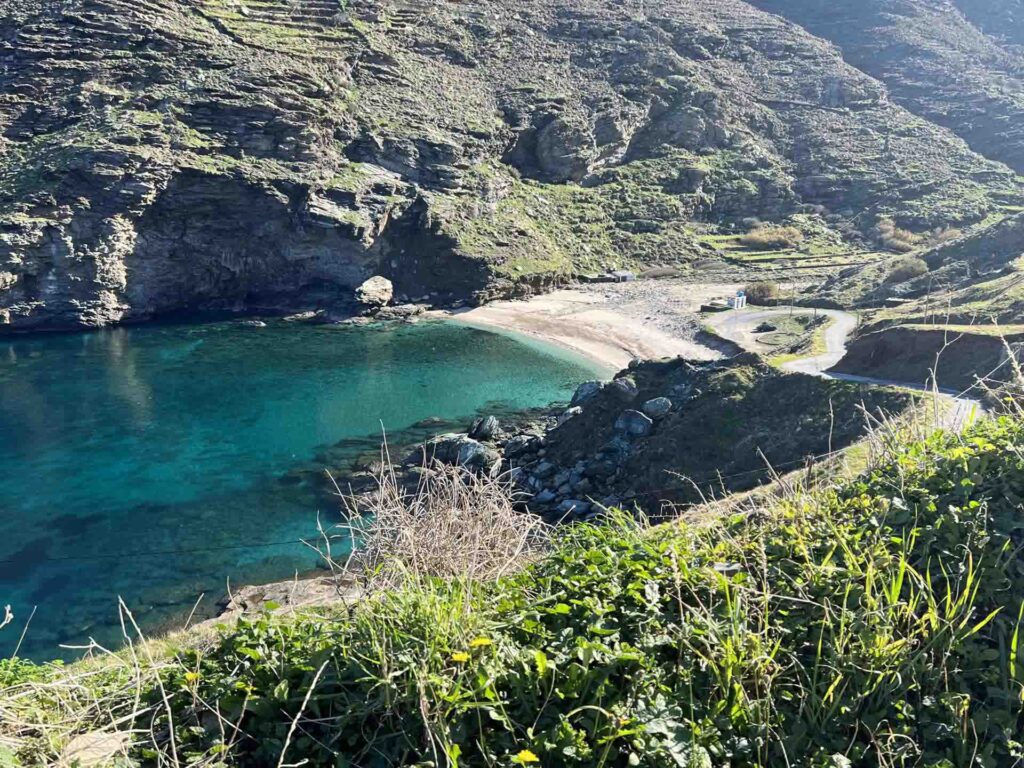 Panoramic view of isolated bay
